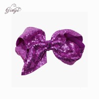 Razzle Dazzle Sequin Bow - Violet