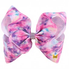 Violet Splatter Bow