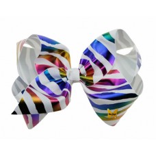 Zebra Spirit Bow - White