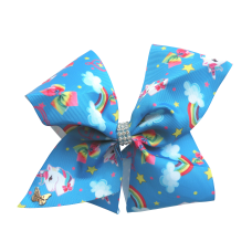 Light Green Unicorn Bow 