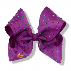 Treasure Chest Bow - Amethyst