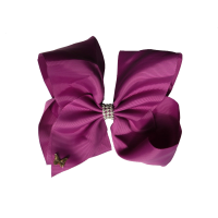 Vicky Diamond Bow - Purple