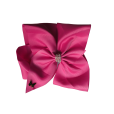 Vicky Diamond Bow - Dark Pink