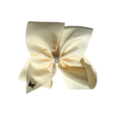 Vicky Diamond Bow - Ivory