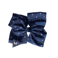 Lucy In the Sky With Diamonds Bow - Navy