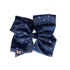 Lucy In the Sky With Diamonds Bow - Navy