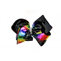 Picasso Splatter Bow - Black